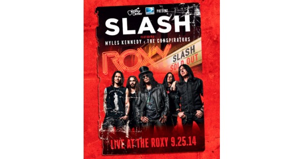 Blu Ray Slash Featuring Myles Kennedy The Conspirators Live At The Roxy